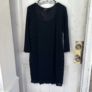 Black cocktail dress